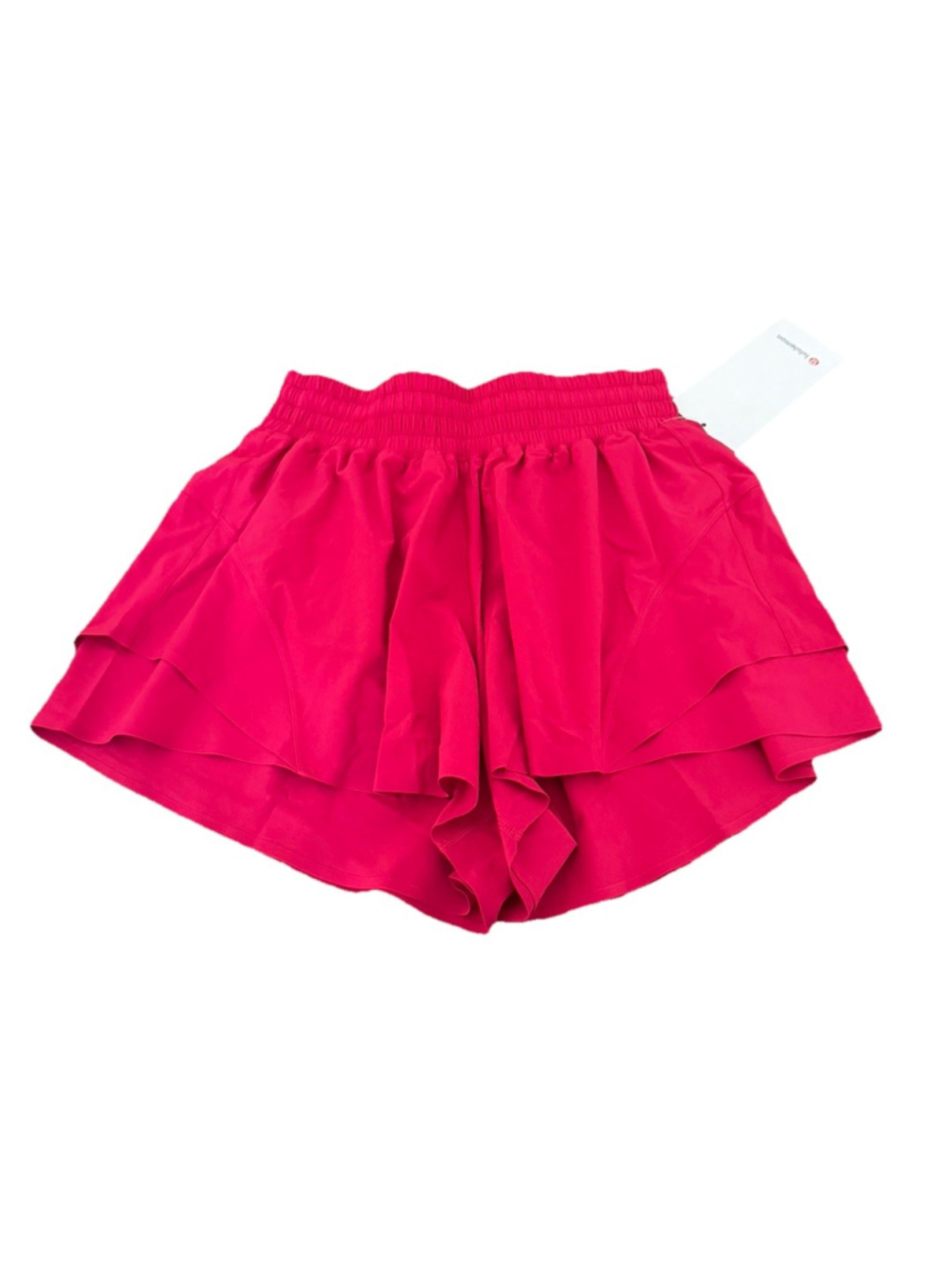 LULULEMON SHAKE IT OUT HR SHORT 2.5”LINED MULBERRY SZ XS